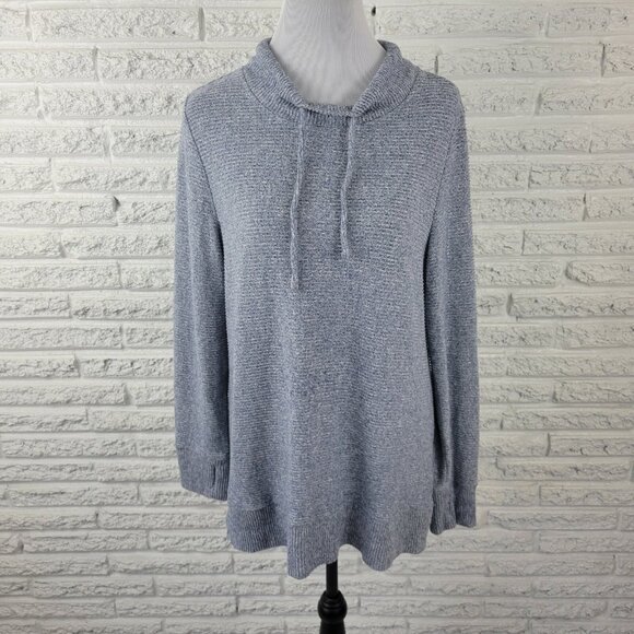 Christopher & Banks Womens Sweater PXL Pullover High Neck Blue BLU65E - Picture 1 of 9